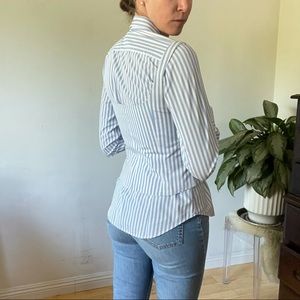 Ralph Lauren Striped Button Up & Bustier